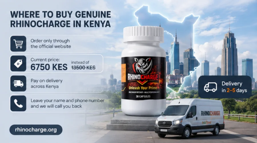 Rhinocharge — buy the genuine supplement in Kenya